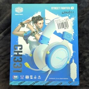 Cooler Master CH331 Street Fighter 6 Chun-Li Gaming Headset Virtual 7.1 Surround